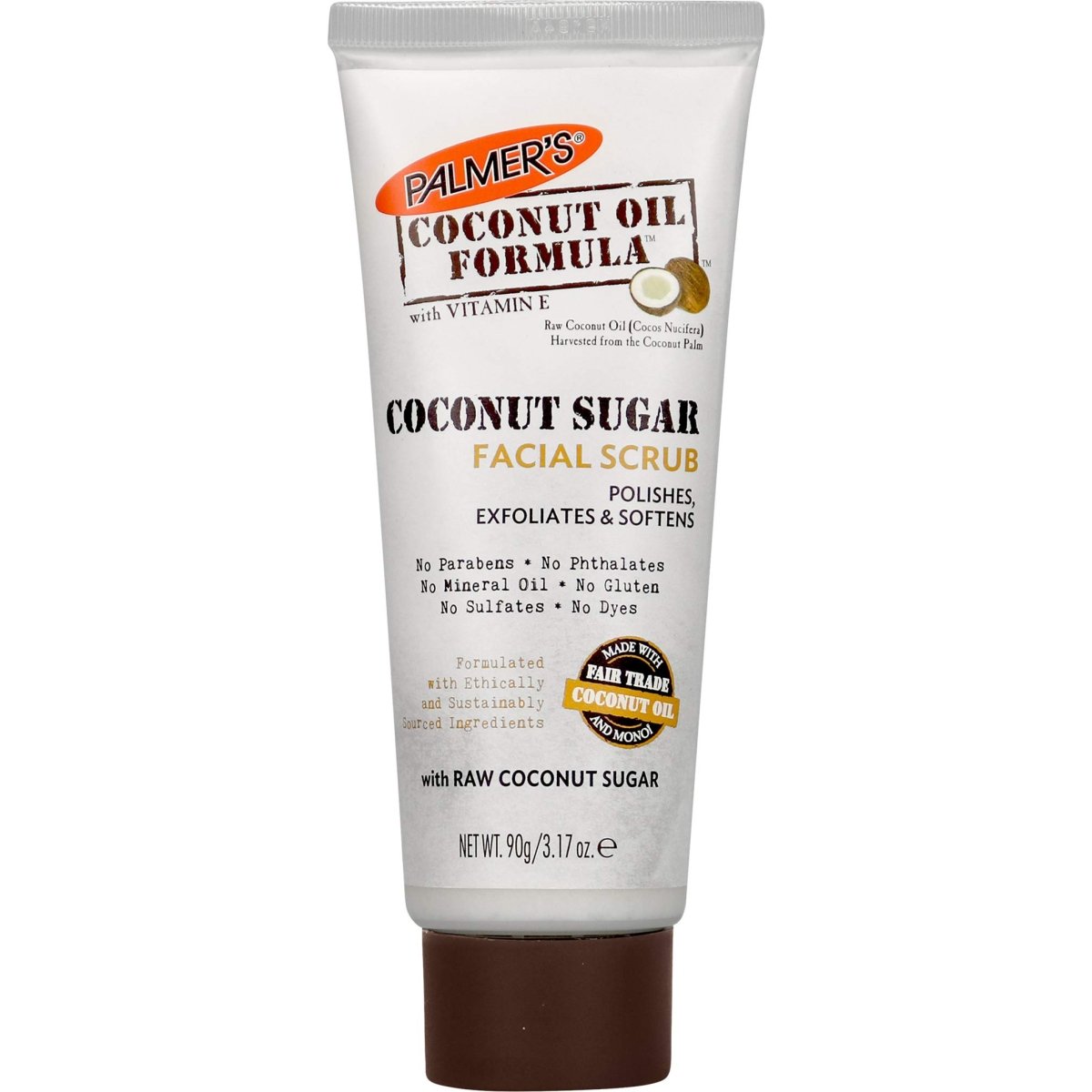 Palmer's Coconut Oil Formula Coconut Sugar Facial Scrub | مقشر الوجه بزيت جوز الهند والسكر من بالمرز 90 g - EROS STORE