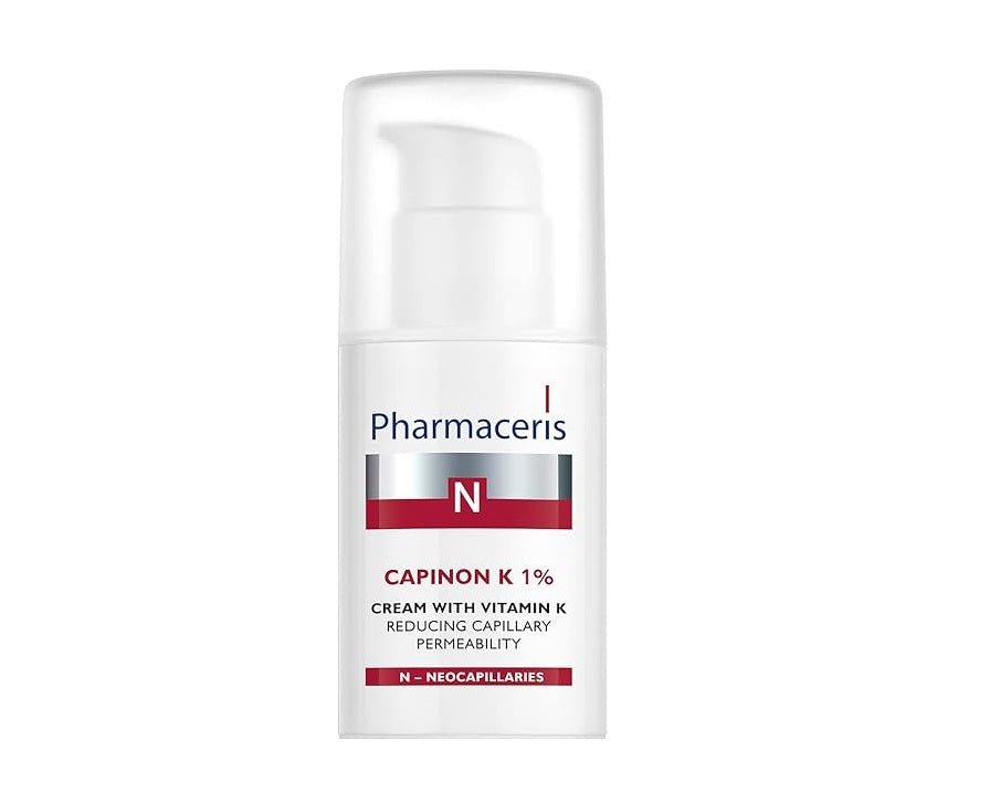 Pharmaceris Neocapillaries Capinon K| 1% فارماسيرز ريم مع فيتامين ك 30 مل - EROS STORE