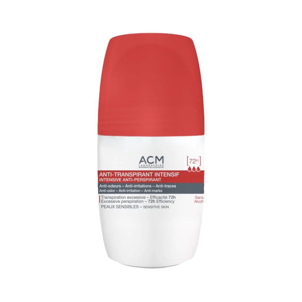 رول مزيل التعرق المكثف 72 ساعة من إي سي إم | ACM Intensive Anti - perspirant 72h 50 مل - EROS STORE