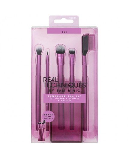 ريل تيكنيك مجموعة فرش مكياج العيون | Real Techniques Eye Makeup Brush Set - EROS STORE