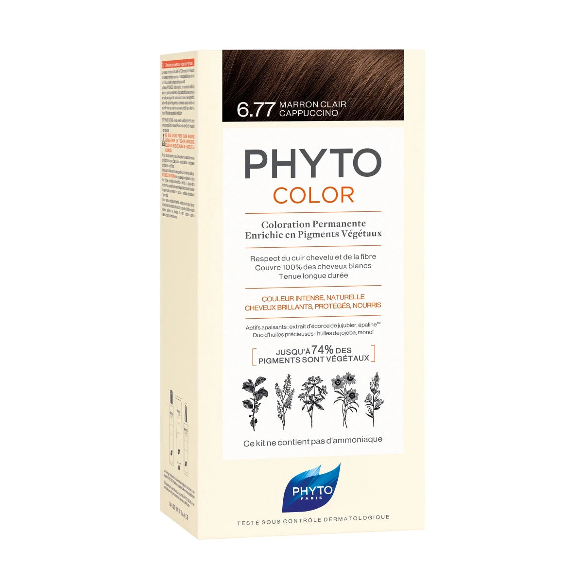 صبغة شعر نباتية دائمة من فيتوكولور | Phytocolor Permanent Botanical Hair Color 1 أسود - EROS STORE