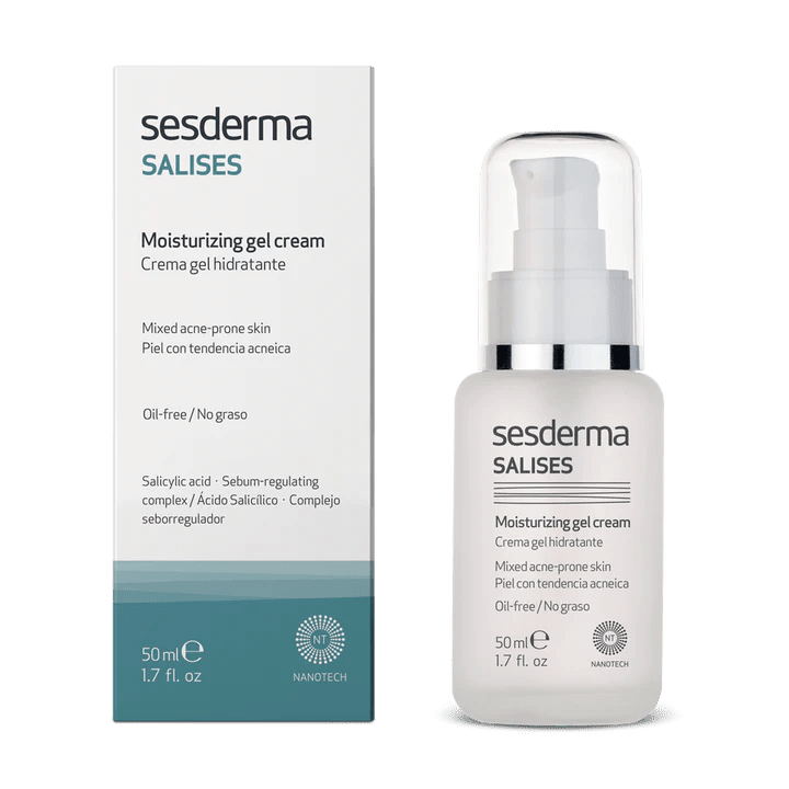Sesderma Salises Moisturizing Gel Cream 50ml كريم جل مرطب من سيسديرما ساليسيس 50 مل 50 مل - EROS STORE
