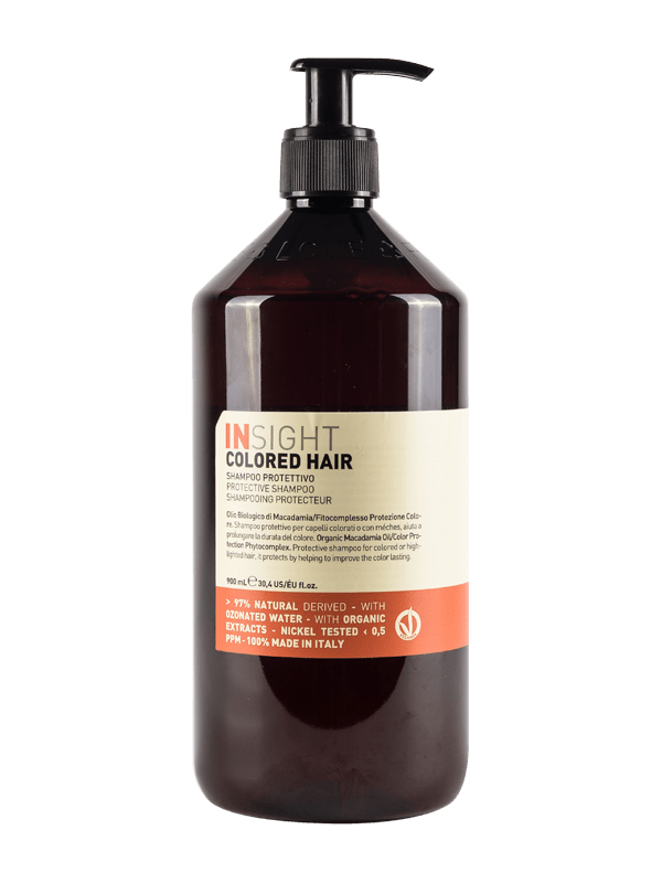 شامبو إنسايت للشعر المصبوغ باللون الرمادي | INSIGHT Colored Hair Grey Shampoo 900 مل - EROS STORE