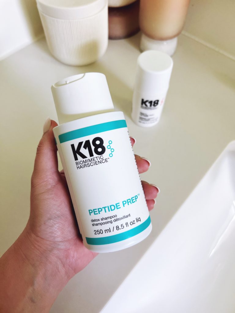 شامبو ببتيد بريب™ المنقي من كي 18 - 250 مل | K18 Peptide Prep™ Detox Shampoo - 250ml 250 مل - EROS STORE