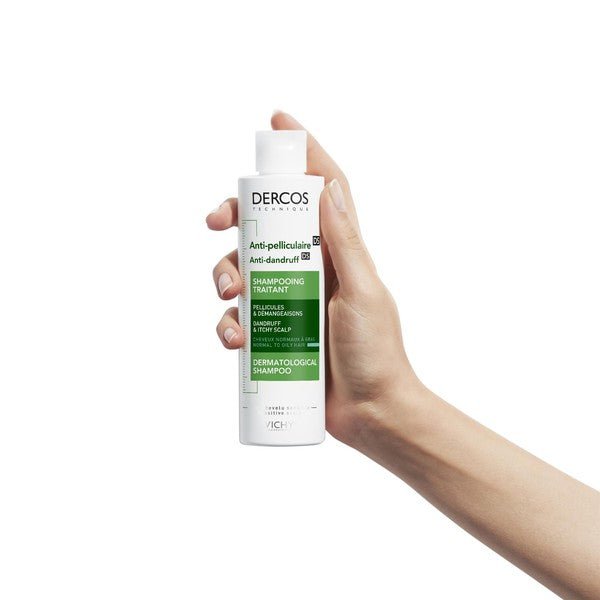 شامبو دي إس للقشرة من فيشي للشعر الجاف | Vichy Dercos Anti - Dandruff DS Shampoo - EROS STORE