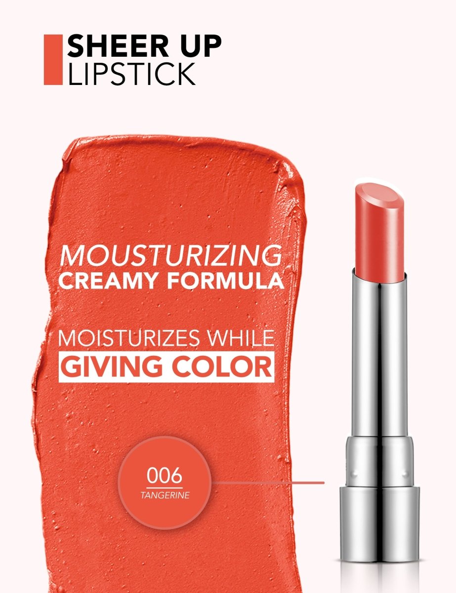 Sheer Up Lipstick by flormar | احمر شفاه فلورمار شير اب المرطب 06 - EROS STORE