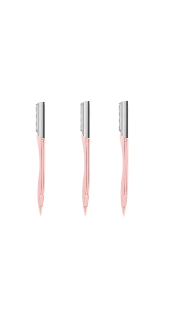 شفرات وجه مسننة من كيلي | Keli Facial Razors Serrated وردي - EROS STORE