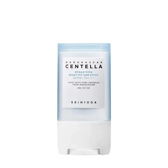 SKIN 1004 Hyalu - Cica Silky - Fit Sun Stick - 20g | سكين1004 عصا واقي شمس مرطب بخلاصة السانتيلا - 20 غرام - EROS STORE