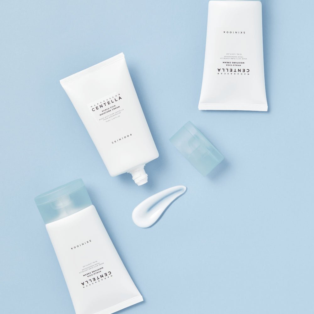 SKIN1004 Hyalu - Cica Moisture Cream 75 ml | سكين 1004 كريم مرطب خفيف الوزن بالسنتيلا 75 مل 75 مل - EROS STORE