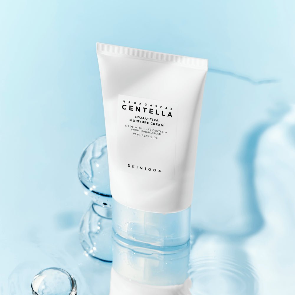 SKIN1004 Hyalu - Cica Moisture Cream 75 ml | سكين 1004 كريم مرطب خفيف الوزن بالسنتيلا 75 مل 75 مل - EROS STORE