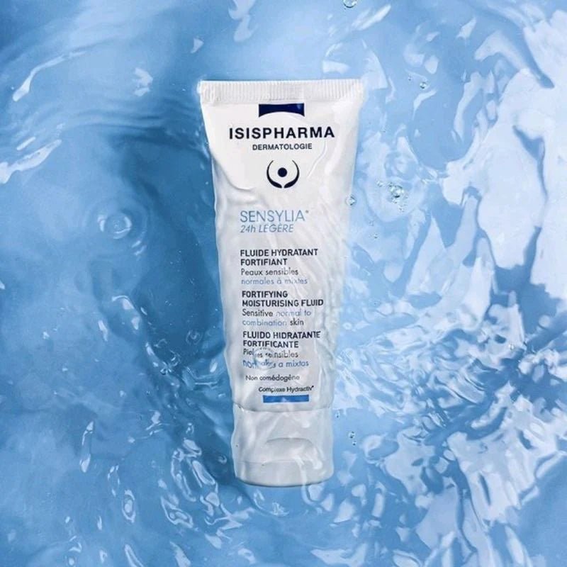 سنسيليا مرطب مرمم عميق خفيف القوام لمدة 24 ساعة من إيزيس فارما | ISIS PHARMA Sensylia 24 - Hour Fortifying Hydrating Fluid 40 مل - EROS STORE