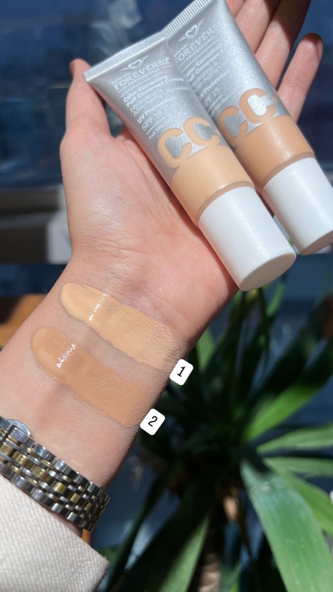 سي سي كريم أساس جديد من فوريفر 52 | Forever52 New CC Cream Foundation 01 BLONDE - EROS STORE