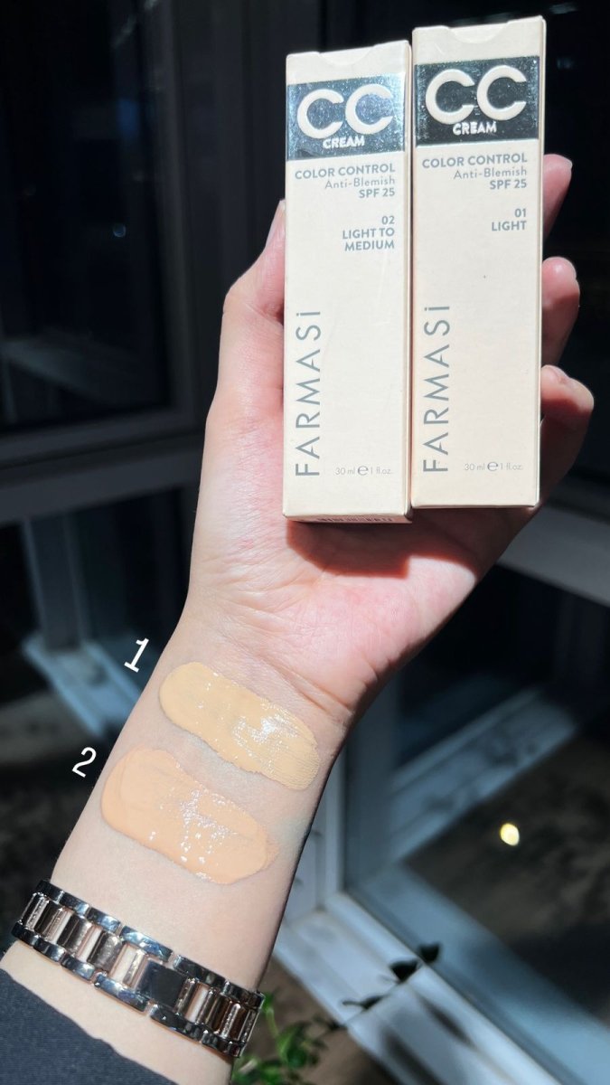 سي سي كريم فاونديشن للبشرة الاعتيادية إلى الدهنية الإصدار الجديد من فارمسي | Pharmacy New Edition CC Cream Foundation for Normal to Oily Skin 01 فاتح - EROS STORE
