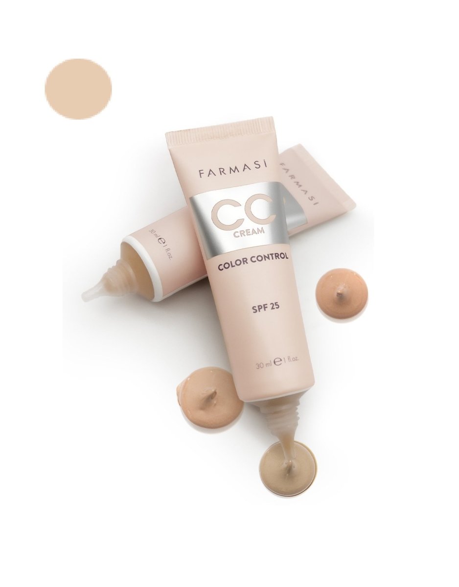 سي سي كريم فاونديشن للبشرة الاعتيادية إلى الدهنية الإصدار الجديد من فارمسي | Pharmacy New Edition CC Cream Foundation for Normal to Oily Skin 01 فاتح - EROS STORE