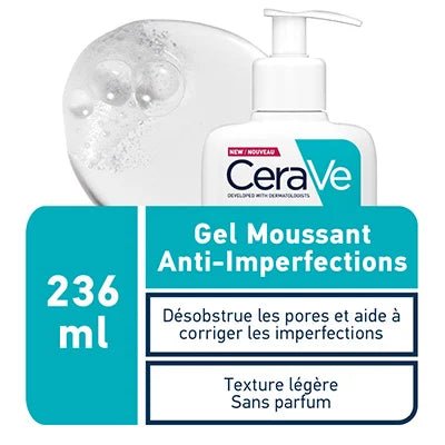 سيرافي غسول التحكم في العيوب للبشرة المعرضة لحب الشباب | CeraVe Blemish Control Cleanser 236 مل - EROS STORE