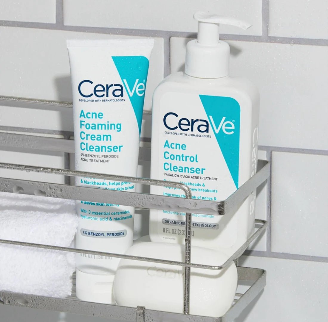 سيرافي غسول التحكم في حب الشباب بحمض الساليسيليك 2% | CeraVe Acne Control Cleanser with 2% Salicylic Acid 237 مل - EROS STORE