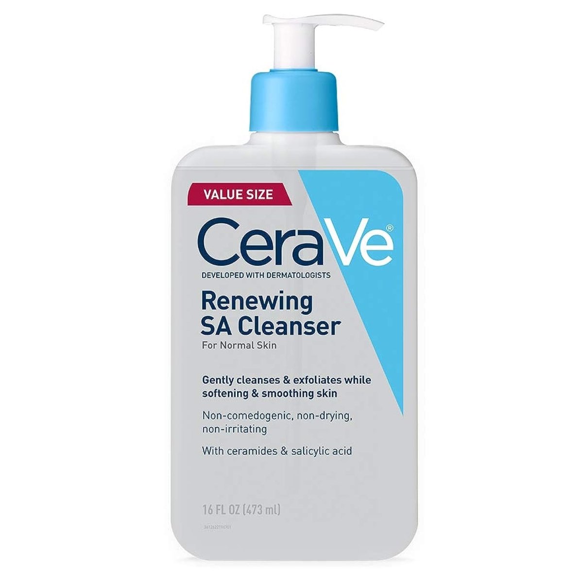 سيرافي غسول مجدد للبشرة بحمض الساليسيليك | CeraVe Renewing SA Cleanser 473 مل - EROS STORE