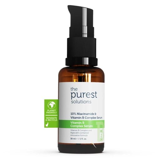 The Purest Solutions Vitamin B Complex Serum (Niacinamide 10% + Vitamin B Complex) | سيروم (نياسيناميد 10% + مركب فيتامين بي) 30 مل - EROS STORE