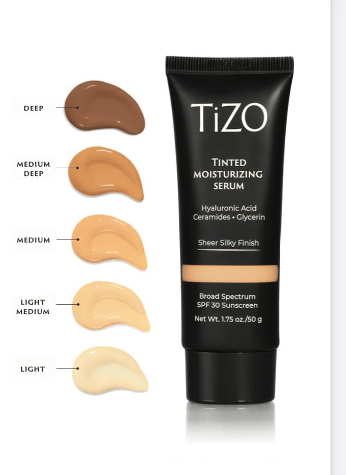 TIZO Tinted Moisturizing Serum Light - 50g | تايزو سيروم مرطب و ملون للوجه - ٥٠ غرام 50 g - EROS STORE