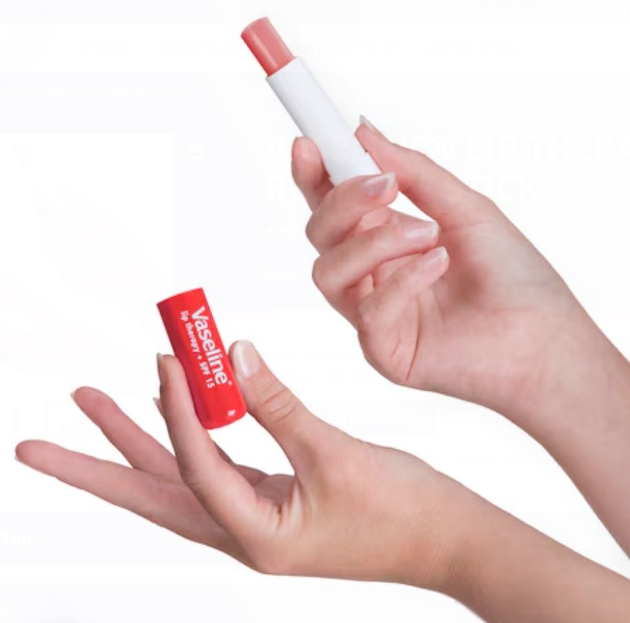 VASELINE Lip Care Rosy - 4.8g | فازلين مرطب للشفاه وردي - 4.8 غرام 4.8 غم - EROS STORE