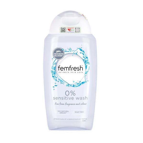 Vem Fresh Fragrance - Free Wash with Lotus Flower & Bamboo - 250ml | فيم فريش غسول خالي من العطور بخلاصة زهرة اللوتس والبامبو - 250 مل 250 مل - EROS STORE