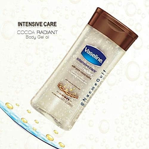 زيت جل الكاكاو المشع للعناية المركزة من فازلين | Vaseline Intensive Care Cocoa Radiant Body Gel Oil - EROS STORE