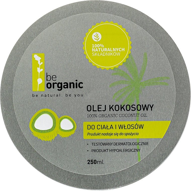 زيت جوز الهند العضوي من بي أورجانيك | Be Organic Coconut Oil 250 مل - EROS STORE