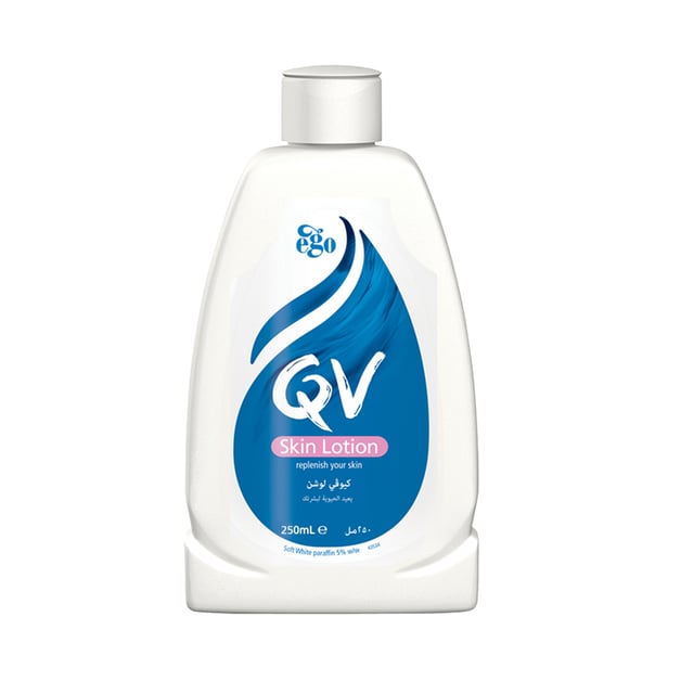 كيو في لوشن مرطب للوجه والجسم - 500 مل | QV Skin Lotion Replenish Your Skin - 500ml
