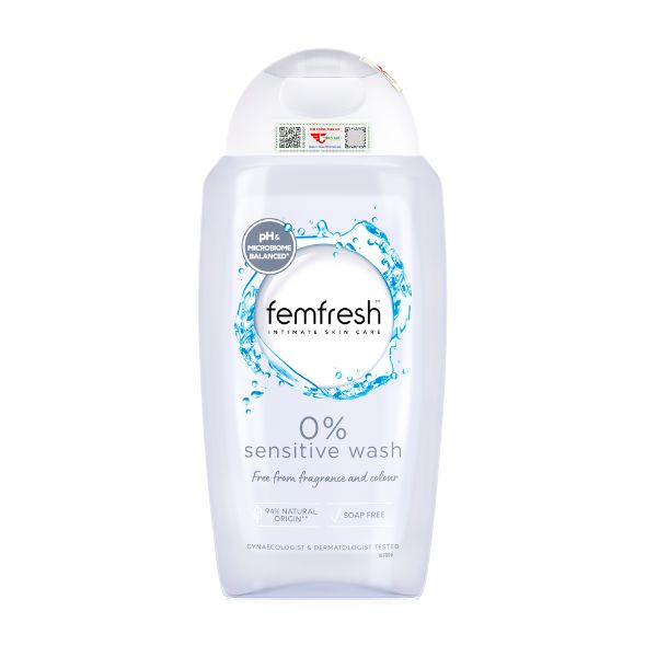 Vem Fresh Fragrance-Free Wash with Lotus Flower & Bamboo - 250ml | فيم فريش غسول خالي من العطور بخلاصة زهرة اللوتس والبامبو - 250 مل