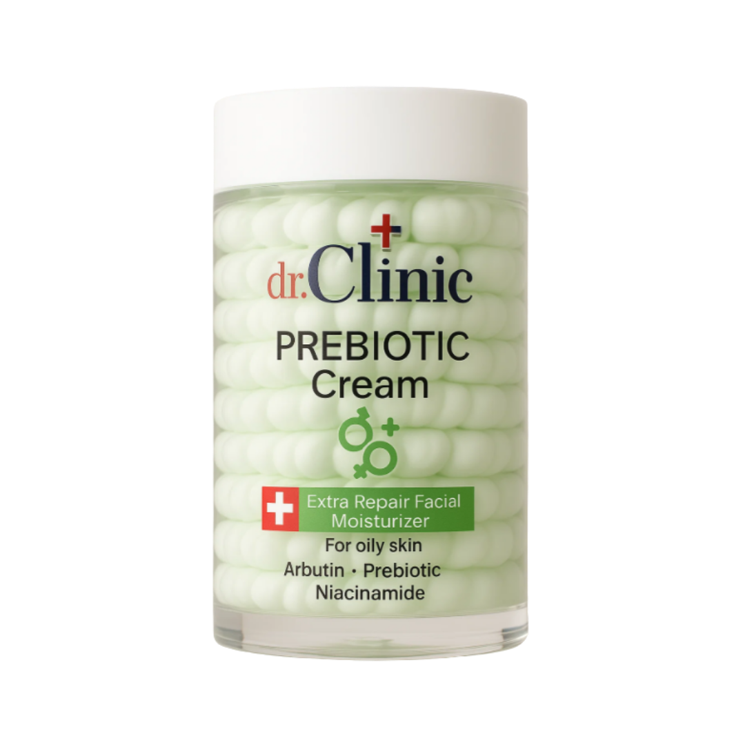 كريم مرطب بريبيوتيك للبشرة الدهنية من دكتور كلينيك | Dr.Clinic Prebiotic Cream for Oily Skin - العبوة