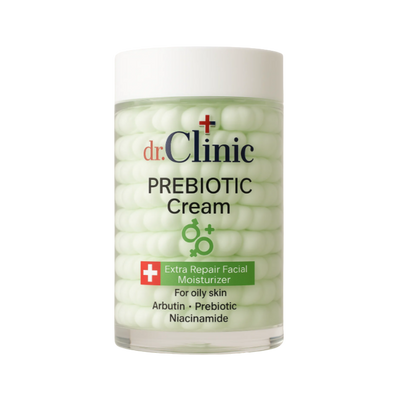كريم مرطب بريبيوتيك للبشرة الدهنية من دكتور كلينيك | Dr.Clinic Prebiotic Cream for Oily Skin - العبوة