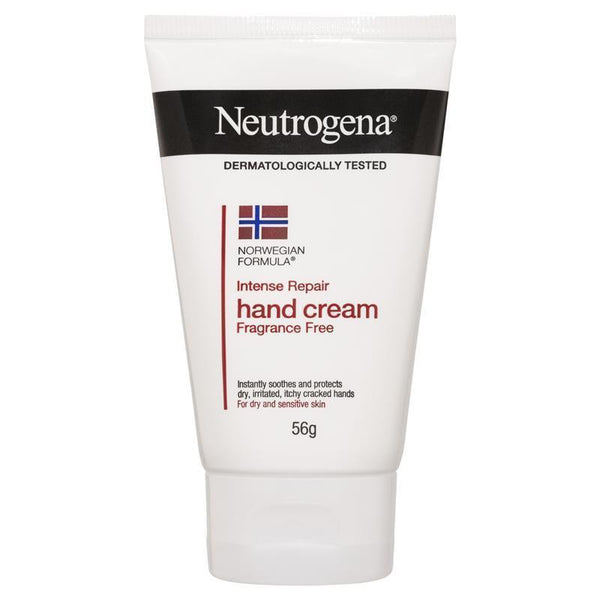 Hand Cream Norwegian Formula Fragrance Free – 56g | كريم اليد نرويجي بدون عطر – ٥٦ جرام
