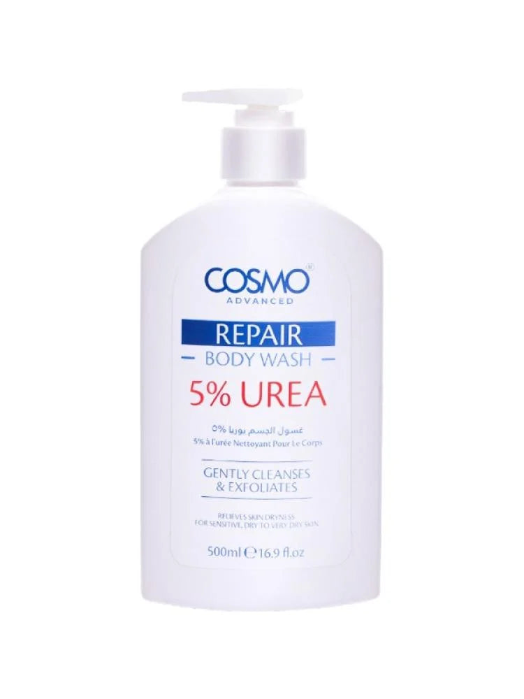 COSMO Repair Body Wash 5% Urea - 500ml | كوزمو غسول الجسم المُرمِّم 5% يوريا - 500 مل