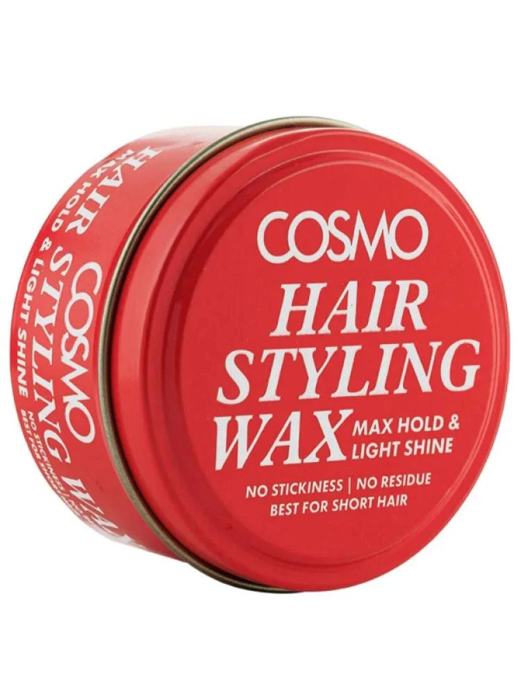 COSMO Hair Styling Wax Max Hold & Light Shine - 100g | كوزمو واكس لتصفيف الشعر - 100 غ
