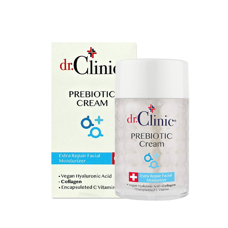 كريم مرطب بريبيوتيك لجميع أنواع البشرة من دكتور كلينيك | Dr.Clinic Prebiotic Cream for All Skin Types - العبوة