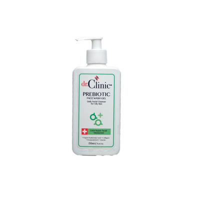 غسول وجه بريبيوتيك للبشرة الدهنية من دكتور كلينيك | Dr.Clinic Prebiotic Face Wash Gel for Oily Skin - العبوة