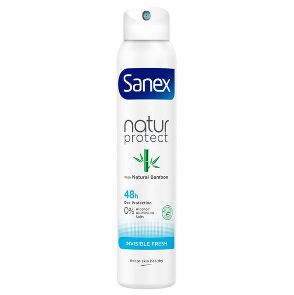 Deodorant Spray Bamboo Invisible Fresh 48h – 200 ml | بخاخ مزيل الرائحة بخلاصة البامبو – ٤٨ ساعة – ٢٠٠ مل