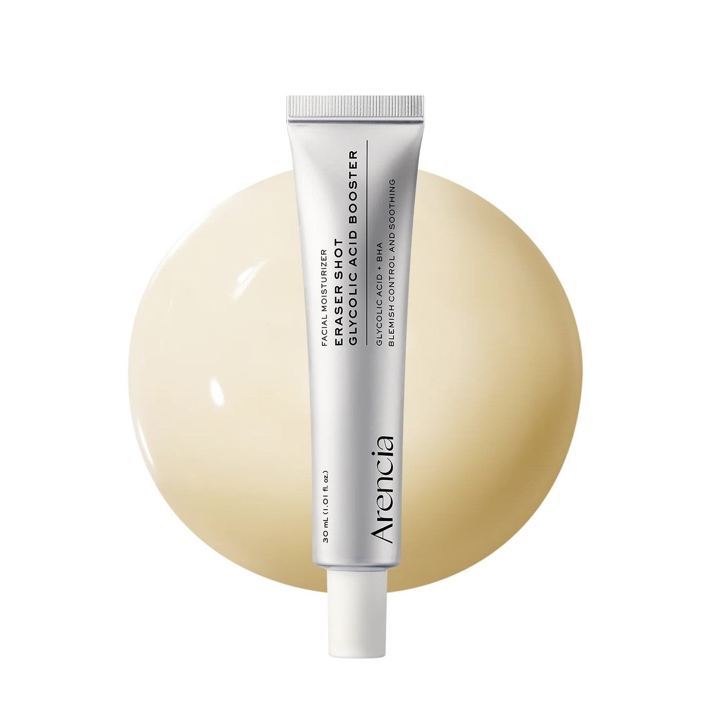 بوستر إريزر شوت اليومي متعدد الأحماض لتنقية البشرة من أرينسيا | Arencia Eraser Shot Glycolic Acid Booster 30ml