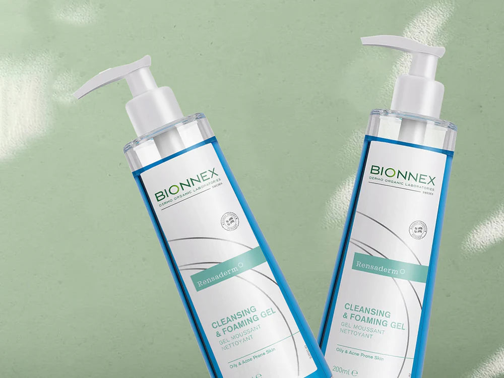 Bionnex Rensaderm Cleansing Gel - 200ml | بایۆنێکس غسولی جێڵ بۆ پێستی چەور - 200 مل