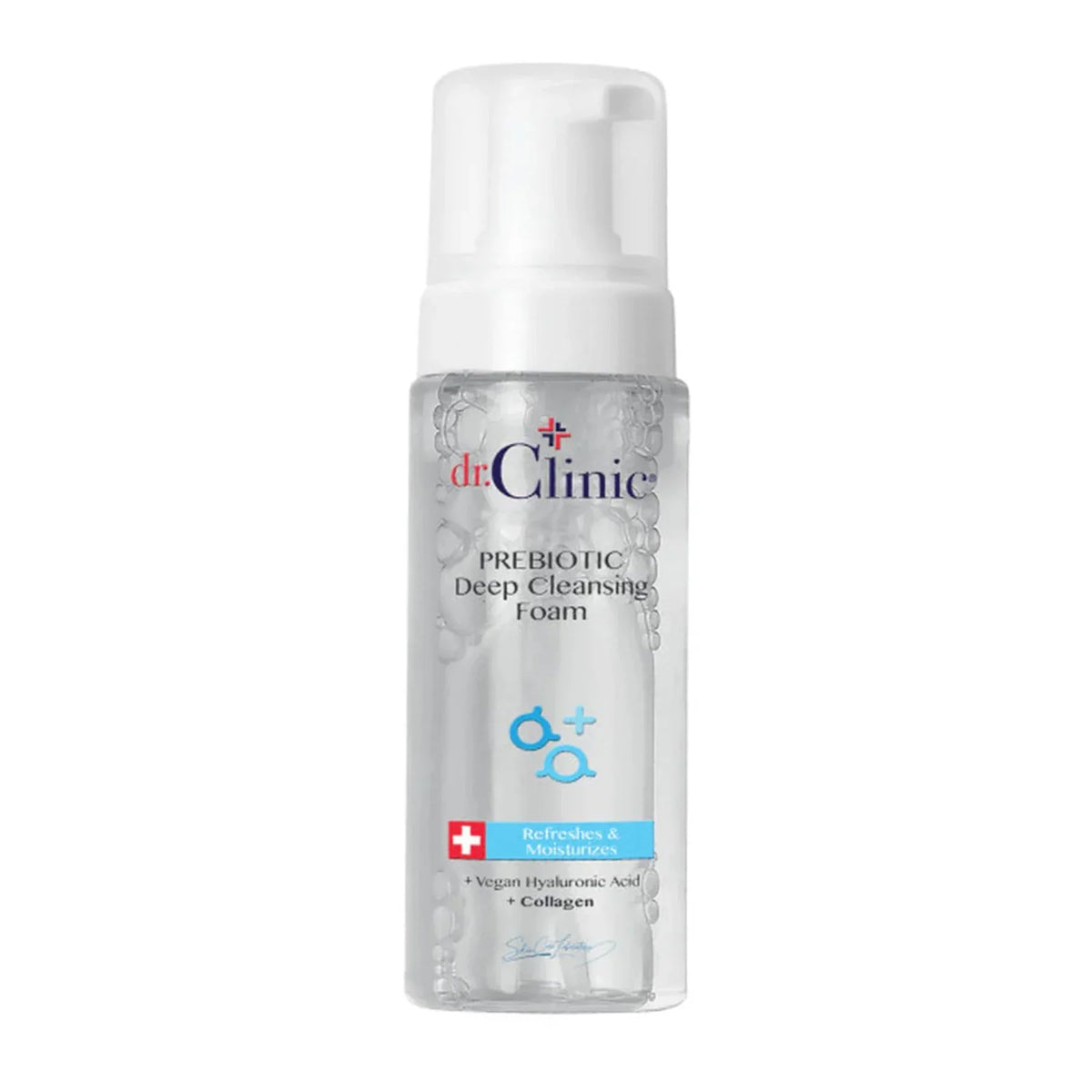 غسول فوم بريبيوتيك لجميع أنواع البشرة من دكتور كلينيك | Dr.Clinic Prebiotic Deep Cleansing Foam for All Skin Types - العبوة