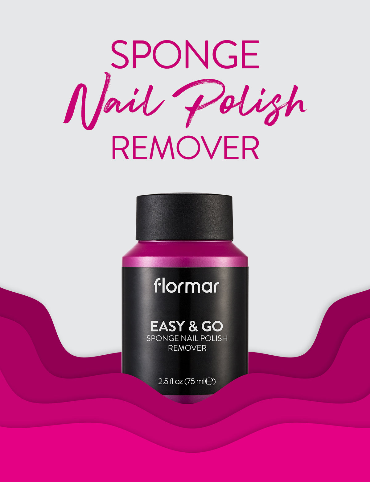Easy & Go Sponge Nail Polish Remover | مزيل طلاء أظافر فلورمار الإسفنجي