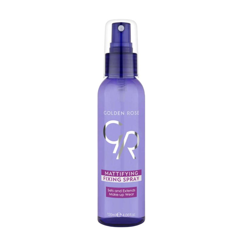 GOLDEN ROSE Mattifying Fixing Spray - 120ml | كولدن روز بخاخ تثبيت المكياج المات - 120 مل