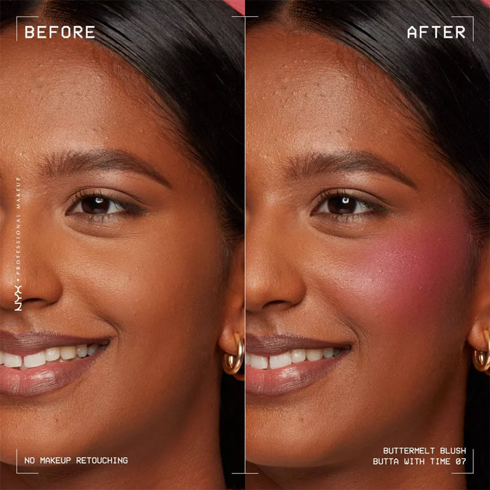 بلاشر باترميلت البودرة بدرجة Getting Butta | NYX Buttermelt Blush Getting Butta