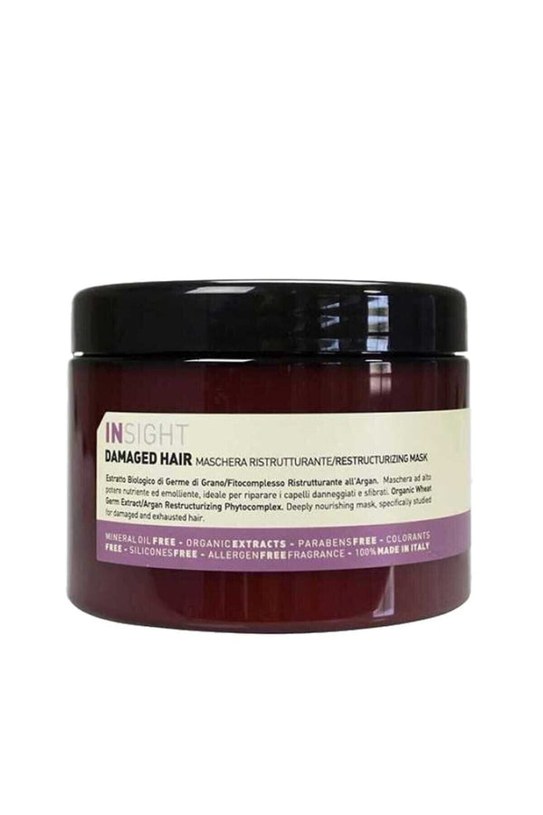 قناع إنسايت لإصلاح الشعر التالف من إنسايت الإيطالية | INSIGHT Damaged Hair Repair Mask