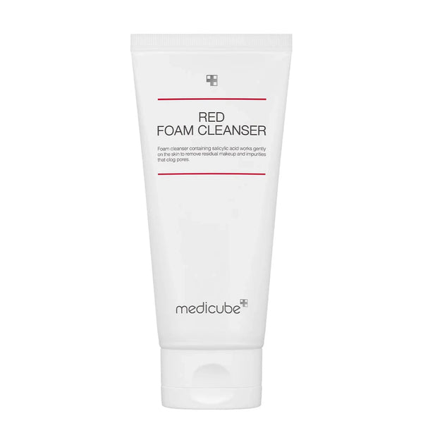 medicube RED FOAM CLEANSER - 120ML | ميدي كيوب غسول رغوي للوجه - ١٢٠ مل