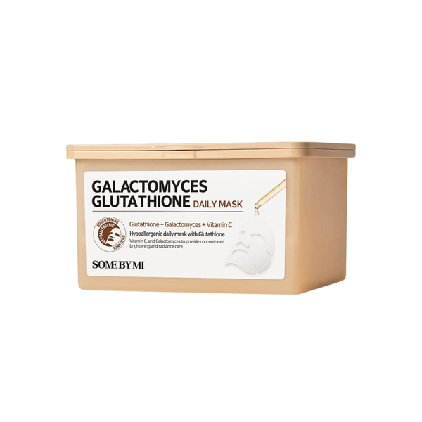 ماسك شيت جلاكتوميس سم باي مي - 30 قطعة | Some By Mi Galactomyces Glutathione Daily Mask 30 sheets