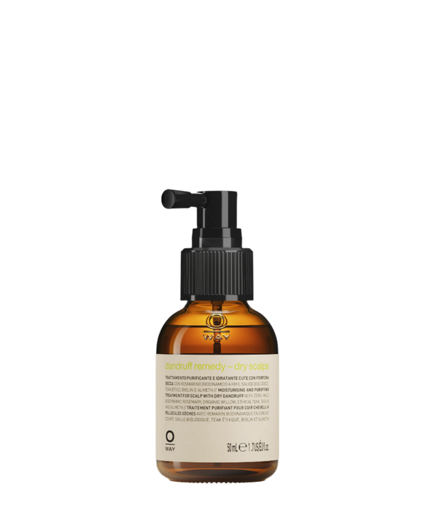 PURIFYING dandruff remedy dry scalps 50 ml بخاخ معالج للقشرة الجافة من OWAY