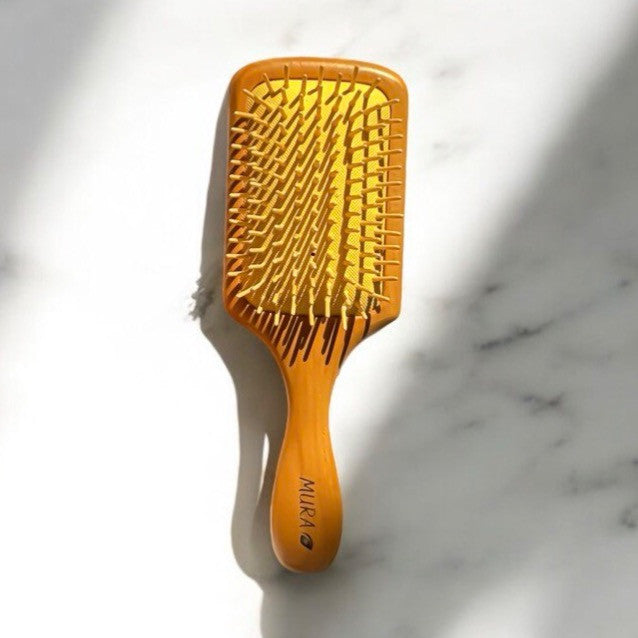 Mora wooden hairbrush  | فرشة الشعر الخشبية من مورا
