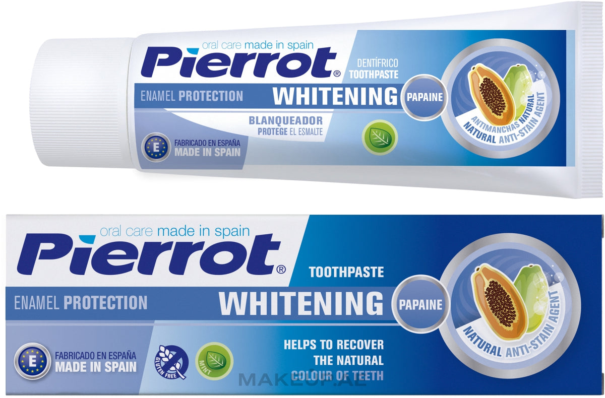 Pierrot Toothpaste Whitening Oral Care - 75ml | بيروت معجون أسنان مبيض - 75 مل