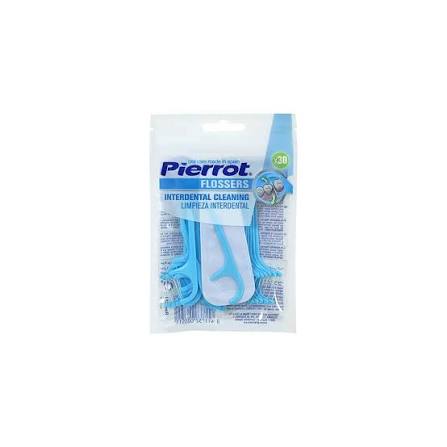 خيط أسنان بمقبض من بييرو - 30 قطعة | Pierrot Flossers 30 Pack